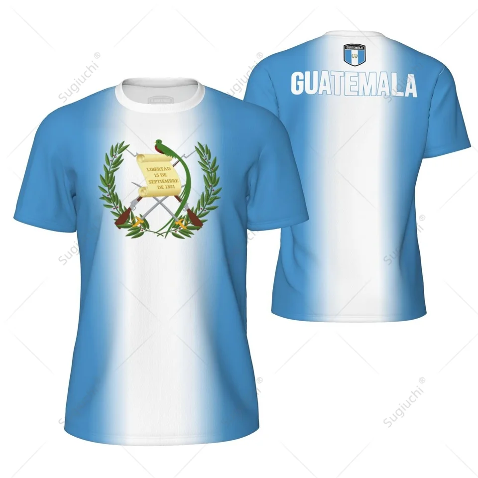 Tričko Tričko Guatemala pre beh futbalového tenisu Futbalové fitness Tees 3d tlačené vlastné