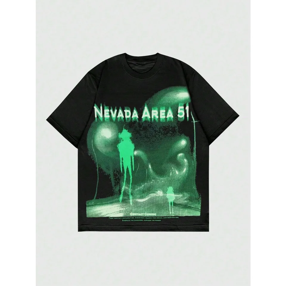 Tričko Y2K Top Hip Hop Soul Free Grafická tlač X Tričko Muži/ženy Gothic Crew Neck Bavlna s krátkym rukávom Oblečenie Harajuku