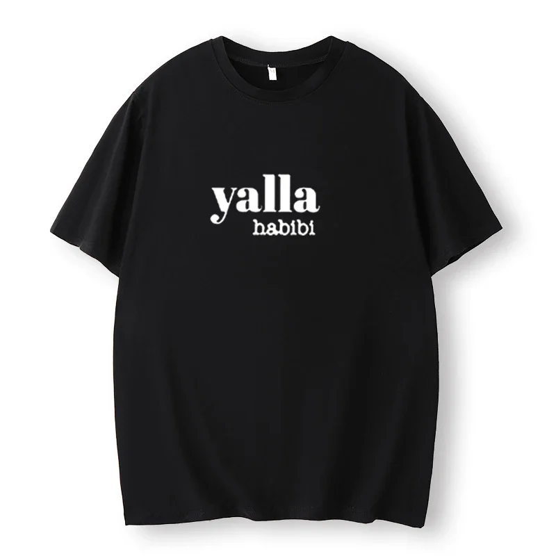 Tričko Yalla Habibi, arabčina, modlite sa za Sýriu, slobodu, tému Sýrie, mapa Sýria, rodinný dar, svetový mier, Stredný východ