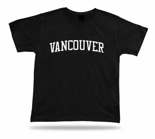 Tričko štýlové britské moderné oblečenie skvelý darčekový nápad Vancouver Canada Canuck