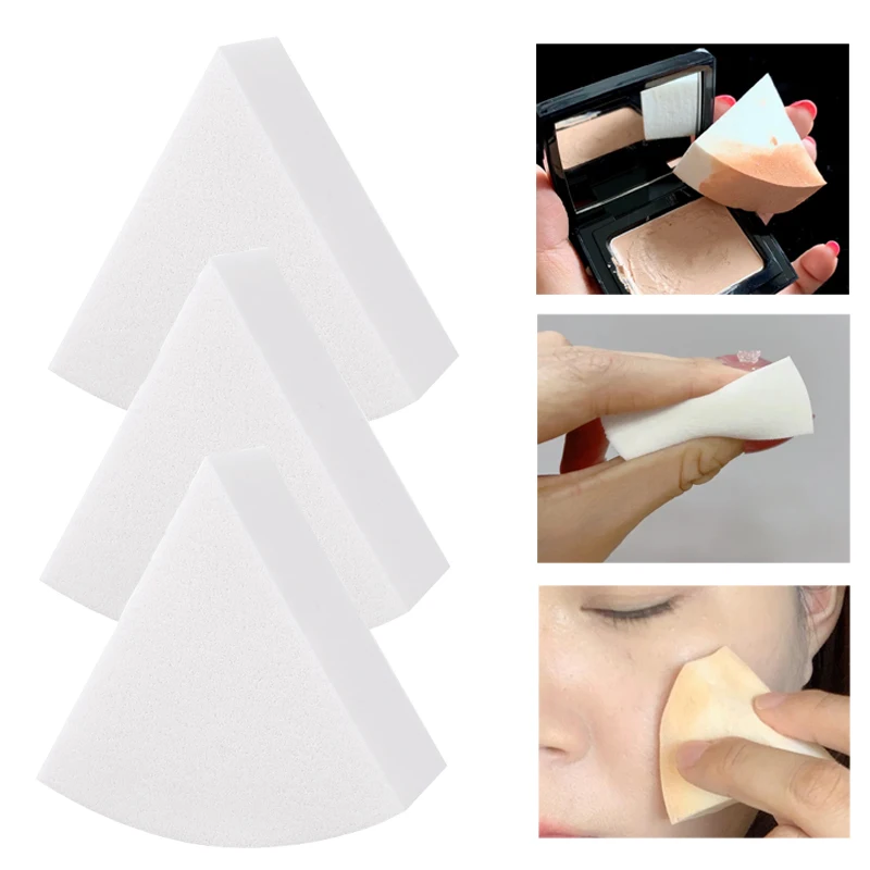 Trojuholníkový make -up špongia Puff mäkké suché a mokré profesionálne detaily náradie korektor vzduchu Vzduch vankúš Elastic Kosmetics Puff