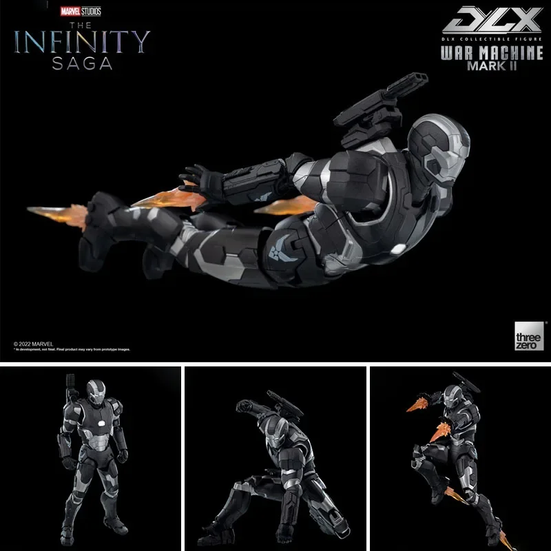 Trojzero Original Marvel The Inneity SAGA DLX Series War Machine MK2 Anime Action figure Model Gicky Darčeky pre chlapcov 175 mm
