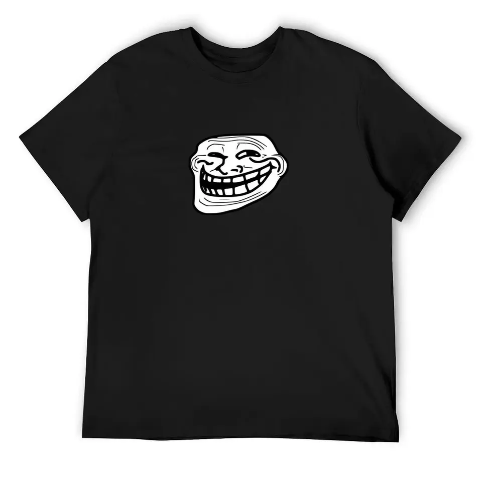 Trollface Tričko Tričkárske košele Rapper Grafické odpaliská vznešené tričká Men