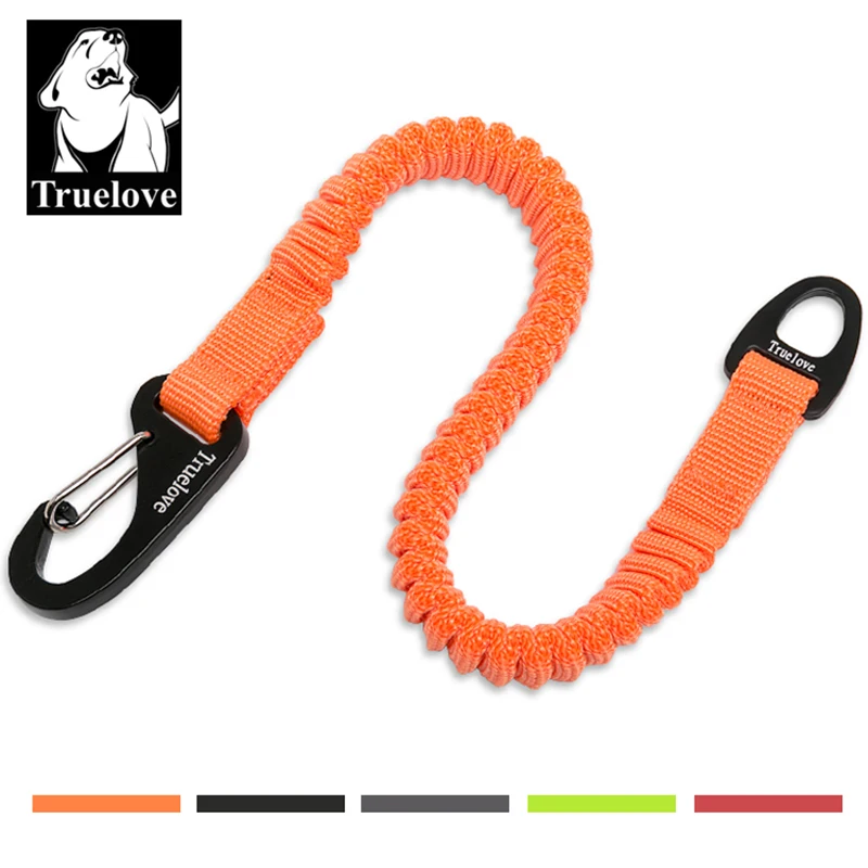 Truelove Short Bungee Dog Nylon Leash Lona pre predlžovanie goliera psov pre všetky trénera Breed Training Running Walking Tll2971