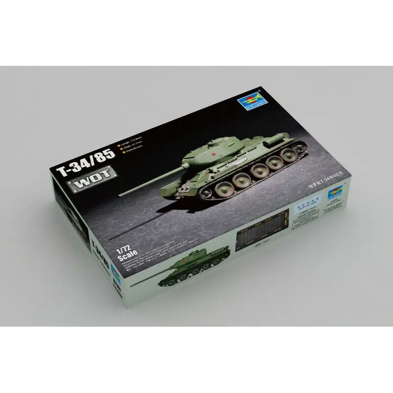 Trumpeter 07167 1/72 Ruský T -34/85 Stredný tank - Modelová súprava na mierku