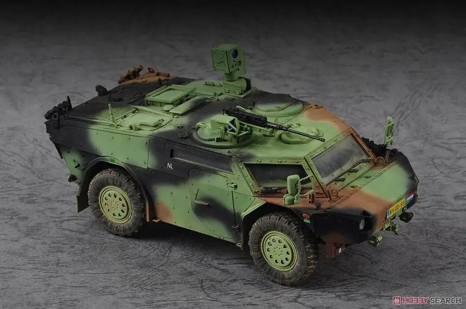 Trumpeter 07401 1/72 v mierke nemecký Fennek LGS - holandská verzia Plastová modelka