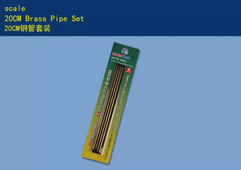 Trumpeter 09943 Model Craft Master Tools 20cm Mosadz Set 2 (8pcs) P9943