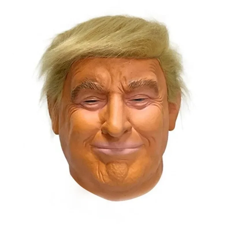 Trumps Latex Full Head Face Human Mask Halloween Party Funny Terror Masks Prezident Trump Trump Cosplay Accessory Herec '