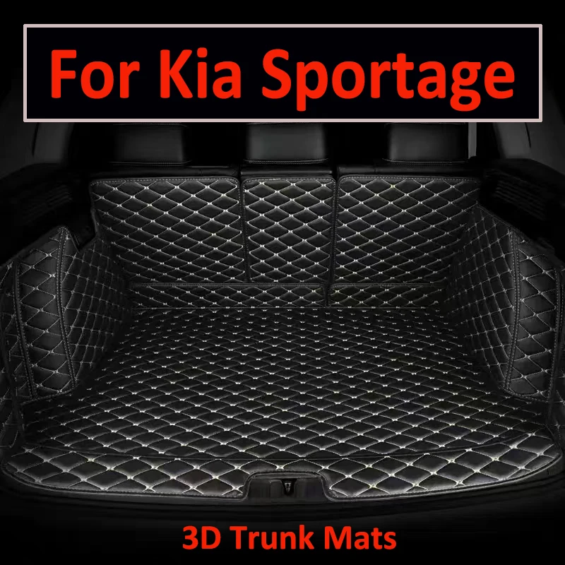 Trunk Cargo Liner Liner Car Boot vložka nákladný priestor podlahový koberec bahno pre Kia Sportage 2007-2019