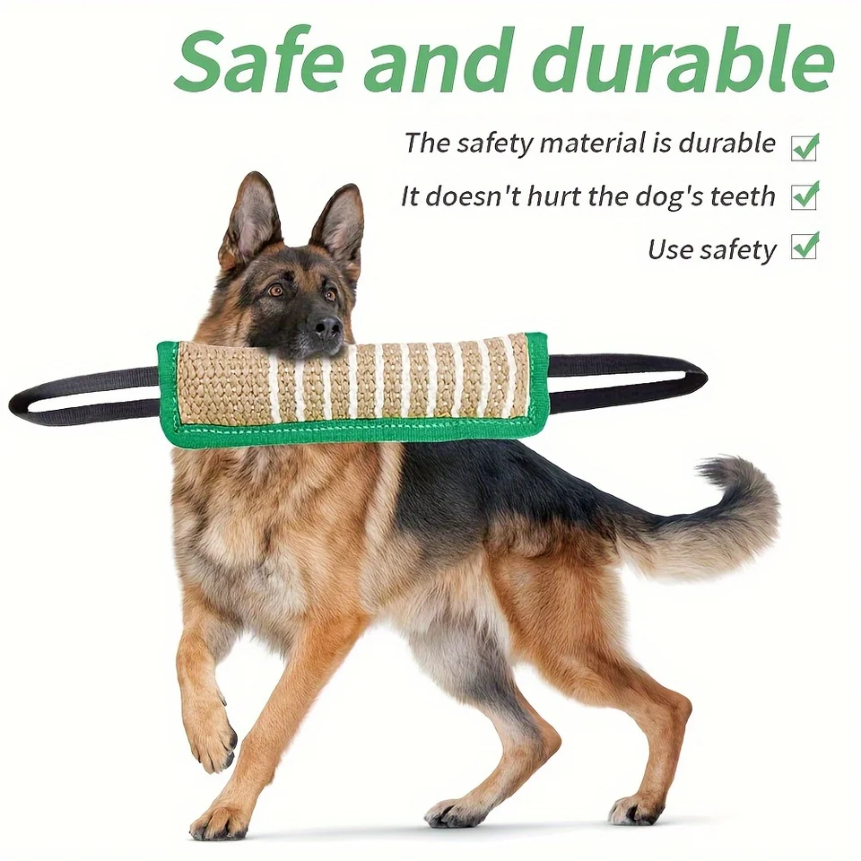 Trvalá hračka pre žuvanie Jute Dog - Hračka odolná voči uhryznutia