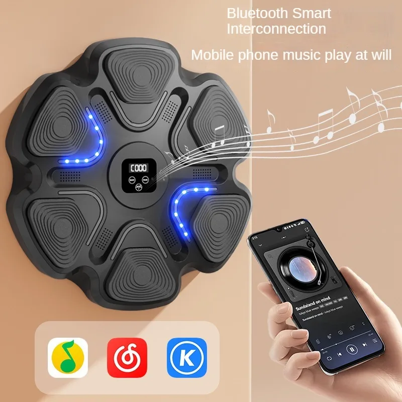 Tréner inteligentného hudobného boxu reaguje na stenu na cieľové boxy Rodinné deti Rhythm cieľový tréning pre dospelých