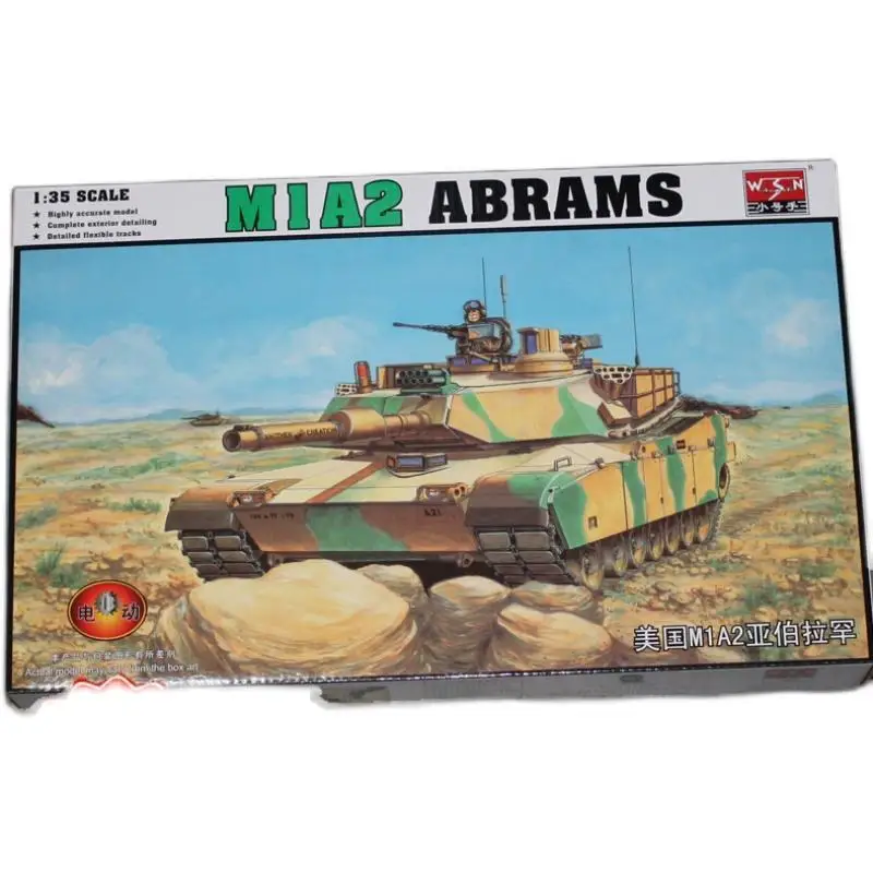 Trúbkar 00337 1:35 Model M1A2 Abrams