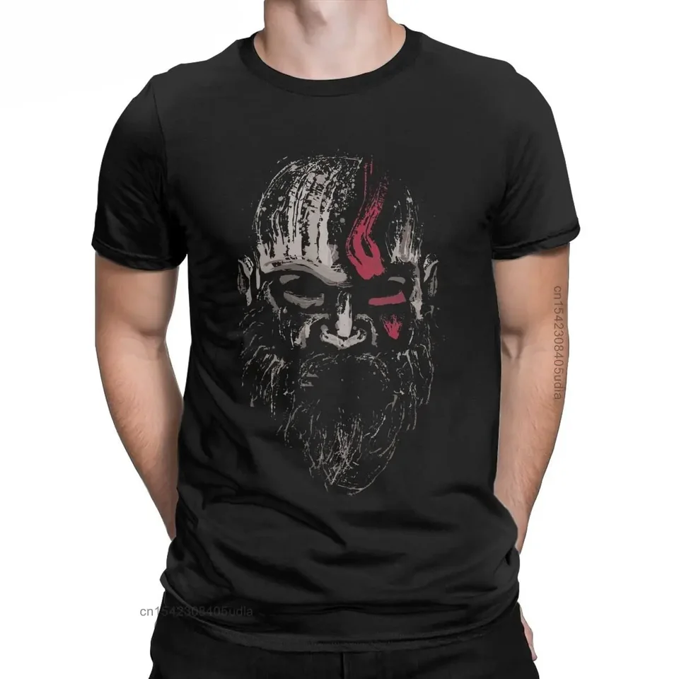 Tshirt Nové bojovník pre mužov Vintage Pure Cotton Graphic Tirts