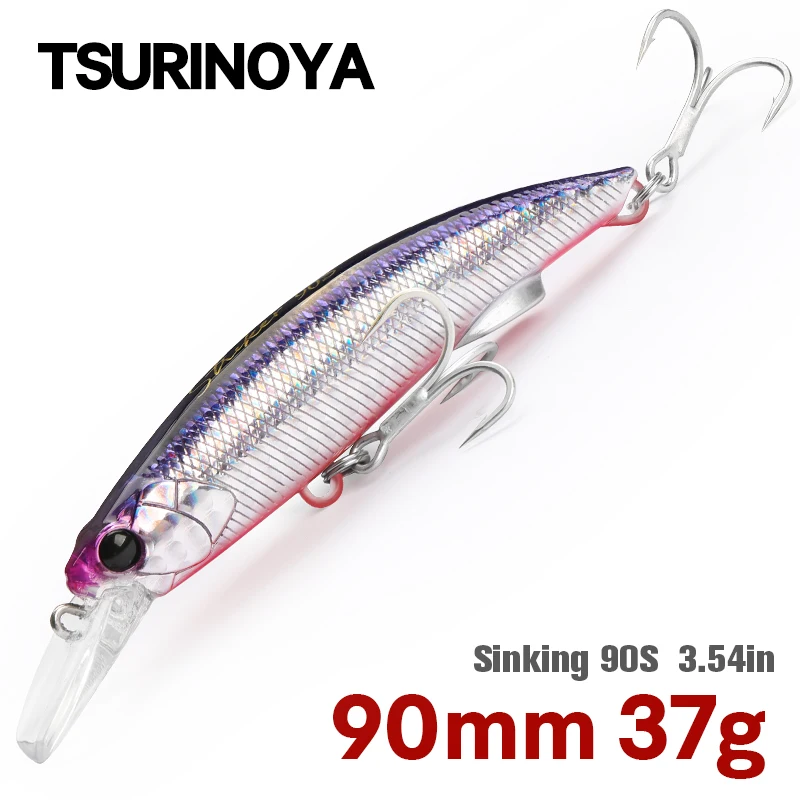 Tsurinoya 37G Heavy MinNow 90 mm 3,54in 37g Striker 90s 90s Rybárska láka