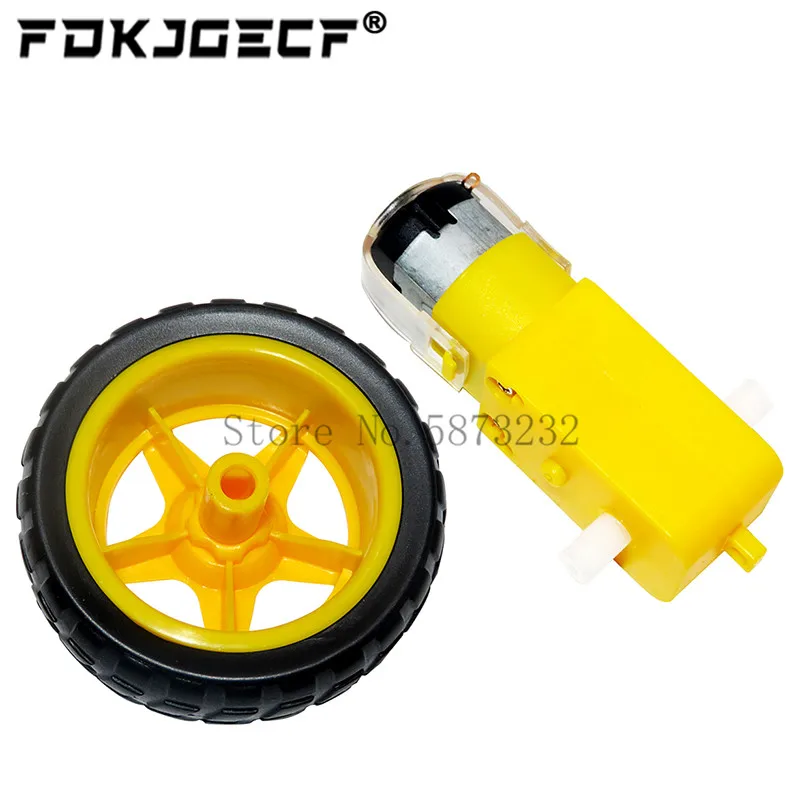 TT Motor inteligentný automobil robot prevodový motor pre Arduino DIY súprav