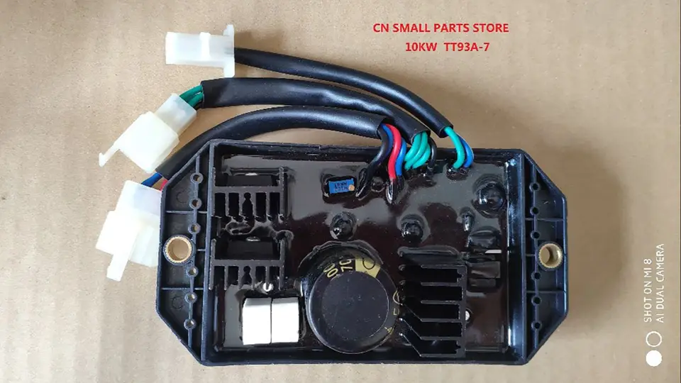TT93A-7 AVR 10KW LIHUA AVR tri fázové vodiče AVR Automatický generátor regulátora napätia AVR