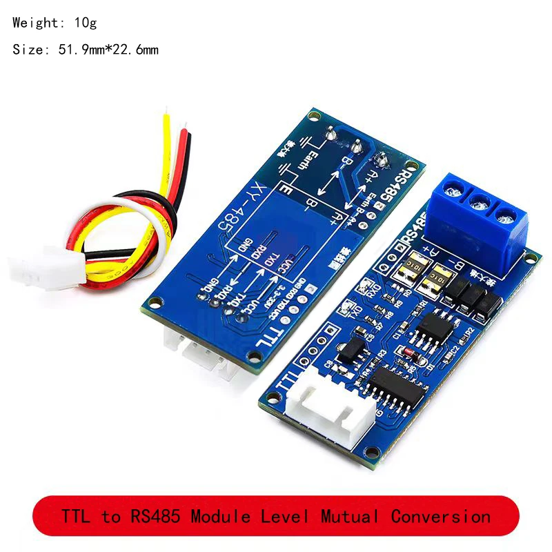 TTL až RS485 Modul RS485 Interconvert TTL Signál Microkontroller Serial Interface Hardware Automatické ovládacie prvky toku