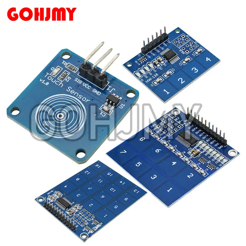 TTP223 / TTP223B / TTP224 / TTP226 / TTP229 Jog Digital Touch Switch Sensor Digitálny
