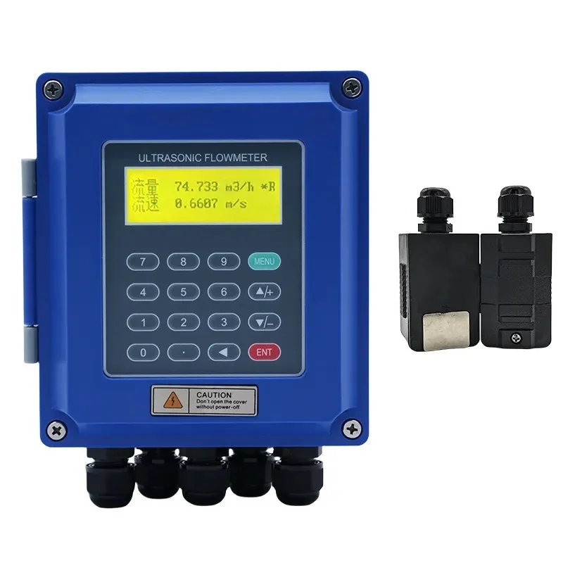 TUF-2000B Teplo -30 ℃ -160 ℃ tester rýchlosti prietoku kvapalného prietoku 15-6000 mm nástenná ultrazvuk