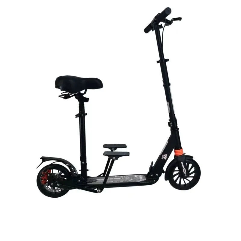Tulx Motion Pedal Secootter vyrobený z materiálu zliatiny hliníka je vhodný na bezpečné a pohodlné cestovanie pre dospelých kancelárskych pracovníkov