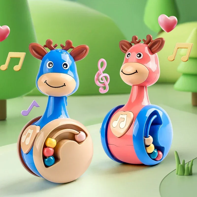 Tumbler Toy Kojedne 06 mesiacov a viac ako 1 rok staré dieťa sa naučí lezenie puzzle skorého vzdelávania Novorodenecké deti lezenie