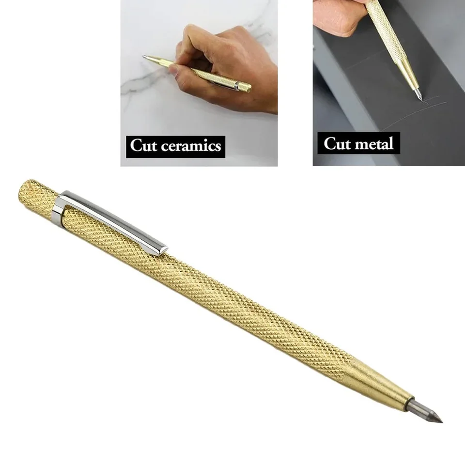 Tungsten karbid tip pisár Pen Carbid Scriber Pen Kov kovový drevené volfrám oceľová škrabanec s ihlou drevené drevo gravírovanie ručný náradie príslušenstvo