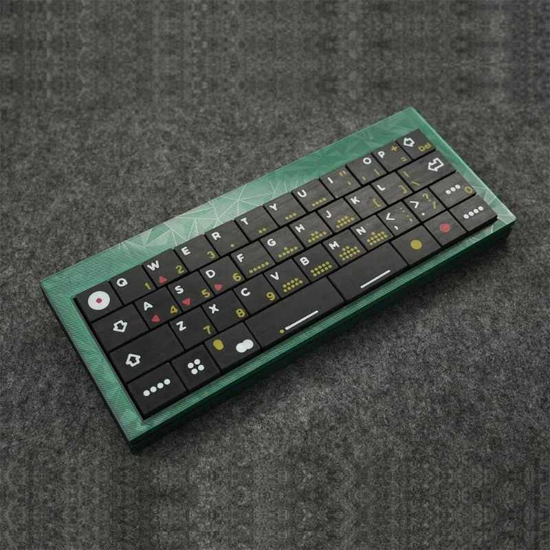 TUOZHU 3D tlač DIY Klávesnica Klávesnica 40%Prispôsobená mechanická klávesnica Hot-Swap RGB Vial Change Key Magnetická príťažlivosť pre MX