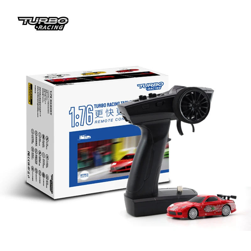 Turbo Racing 1:76 RC Sports Car C71 Limited Edition & Classic Edition s 3 farbami Mini plne proporcionálne rtr kit hračky