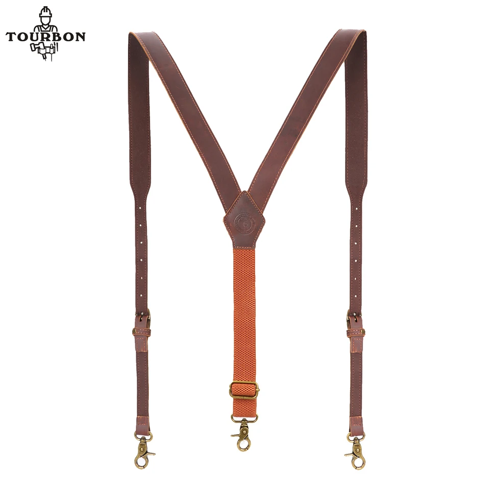 Turbonské kožené náradie Belt Relow Suspenders