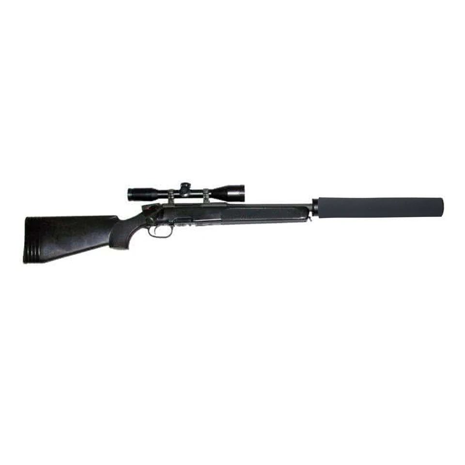 Turbonské poľovné doplnky puška Supresory rukávy Air Rifle Tlchová krycia zbraň tlmič tlmič zvukový moderátor neoprénovo vodotesný