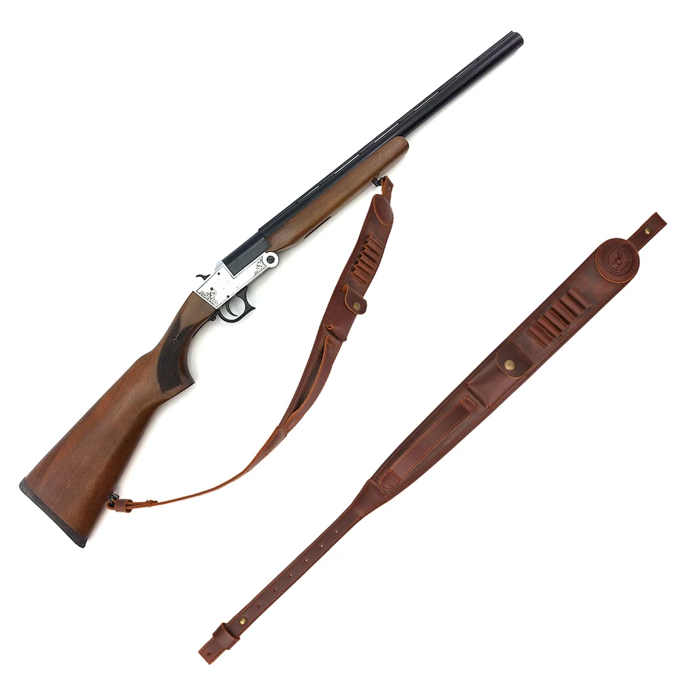 Turbonské poľovnícke doplnky Puška Plus Pu Leather Ramer Race Race s držiakom munície pre kalibru .30-30 .308