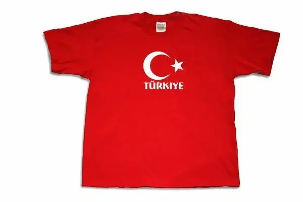 Turecko Tričko Funny Türkiye Cumhuriyeti Turkish Turkiye Moon Flag Tee Tritko tričko