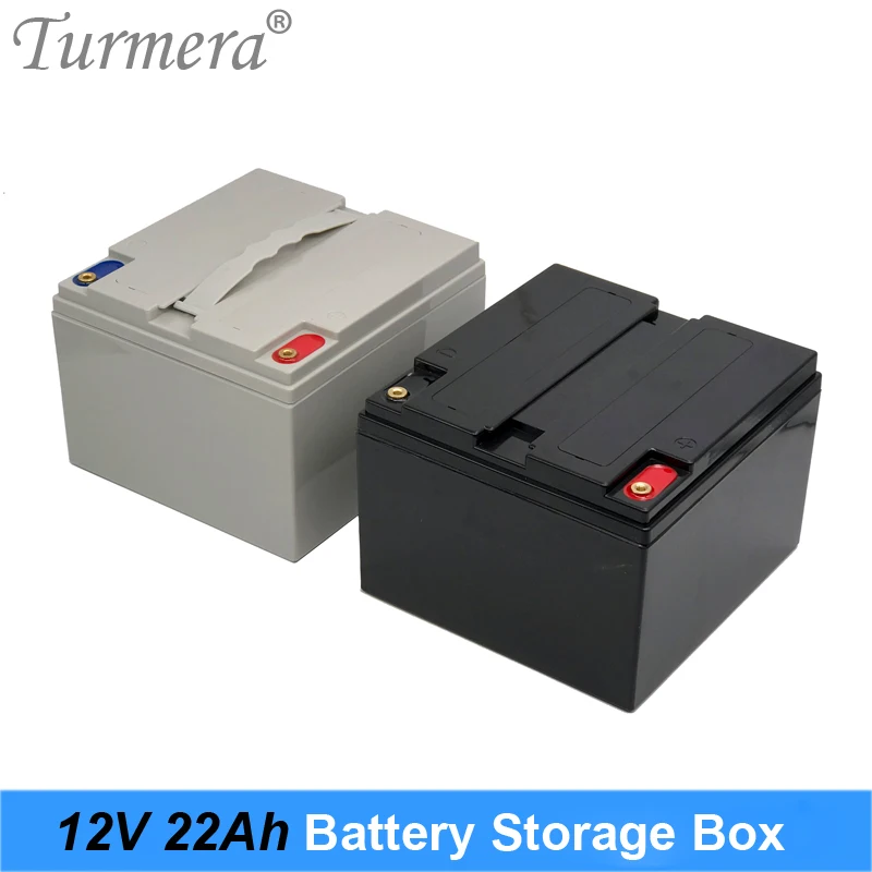 Turmera 12V 22AH SKLADOVÁ BATÉRIA S KAPORNÍCTVOM s ručnou skrutkou M5 pre 36 V 48 V ELEKTRICKÝ BIKE BATTERS A SOLOR ENERGIAL ENERGIE SYSTÉMU POUŽITIE