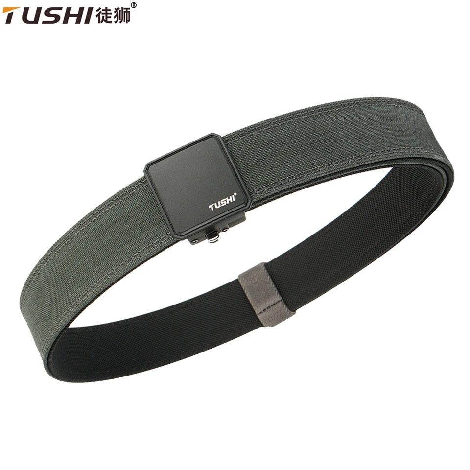 Tushi tvrdý taktický pás pre mužské opotrebenie zliatiny odolné voči opotrebeniu Nylon pásový pás Belt vonkajší opasok Pracovné oblečenie plátno Vojenský pás