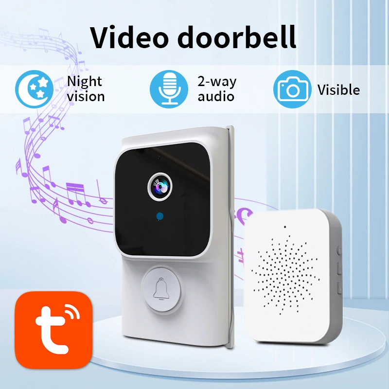 TUYA APP diaľkové ovládanie wifi wifi-up do dverí interkom video dvere tlačiť