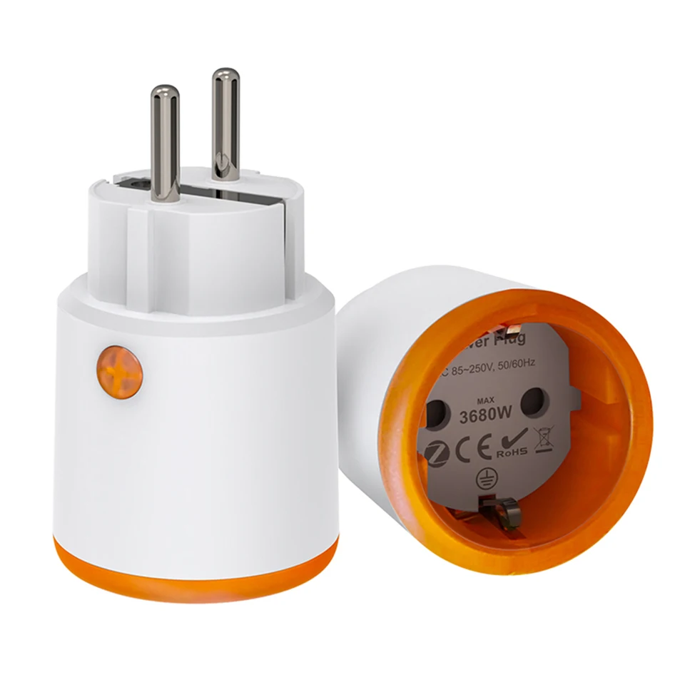 TUYA EU SMART PLUG s monitorovaním napájania ZIGBEE 3.0 SMART Plug Socket Outlet Control Pracovná práca s Alexa Google Assistant