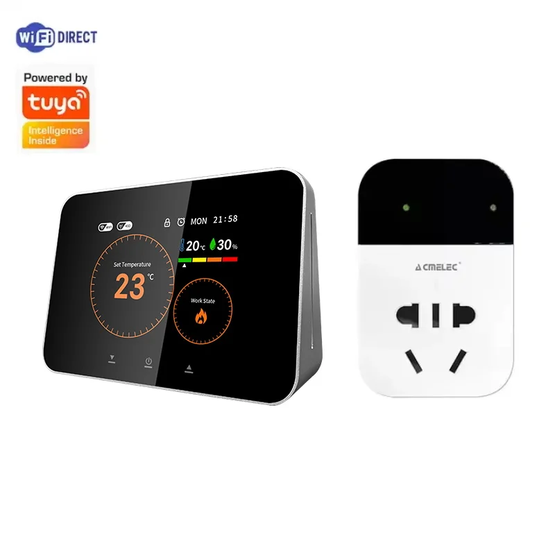 TUYA RF433 Bezdrôtový termostat plynový kotol inteligentný wifi diaľkový regulačný regulátor podlahového ohrevu regulátor Alice Alexa Google