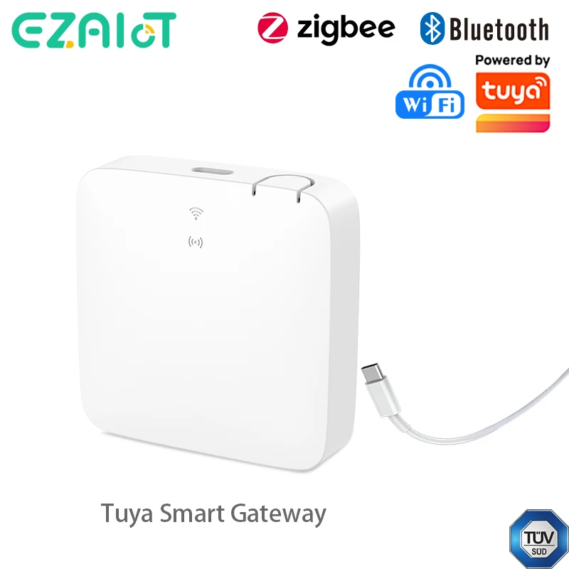 TUYA SMART Multi-Mode Gateway ZigBee Bluetooth Mesh Hub Smart Home Automation Wireless Bridge cez Smart Life App Remote Control