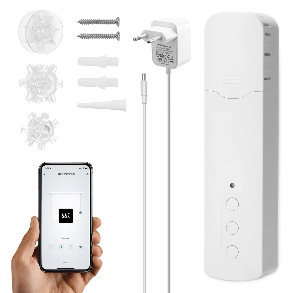 Tuya wifi M515EGWT TM616EGWT Intelligent Pull Bead Curtain Motor