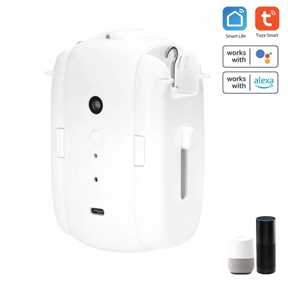 TUYA WiFi Smart Electric Curtain Motor Voice/Control Control Curtain Opener kompatibilný s Alexa Google Home