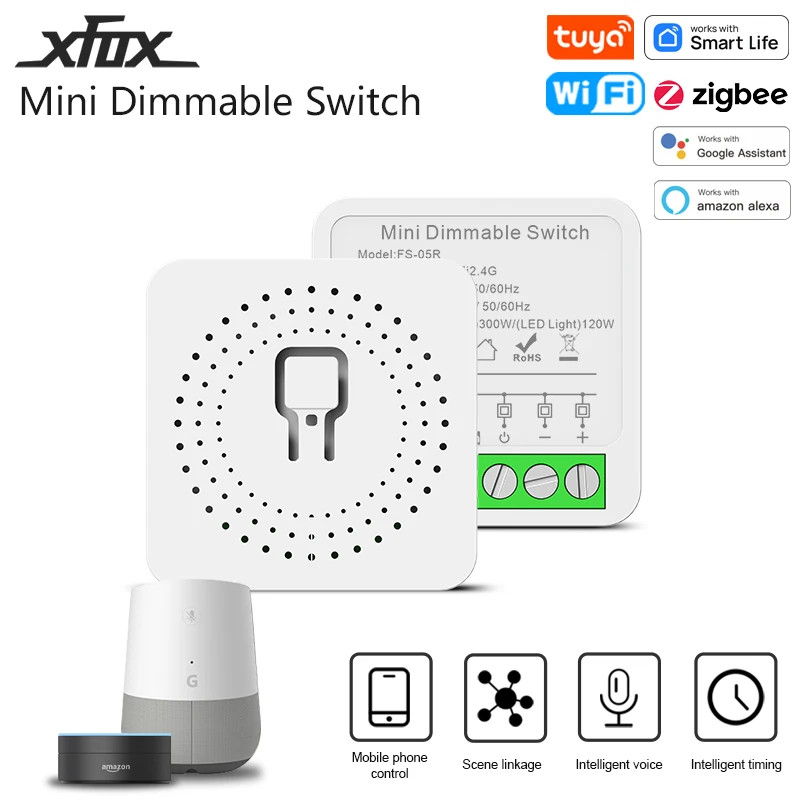 TUYA WIFI/ZIGBEE SMART SMITRE SWINT MODUL SWILT SWITCH AC110-240V DIY prepínačy SMART LIFE APT