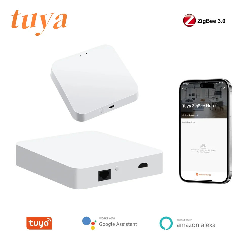 TUYA ZIGBEE 3.0 GATEWAY HUB HUB SMART MULTI MELTIME GATEWAY WIFI ZIGBEE HUB Bridge