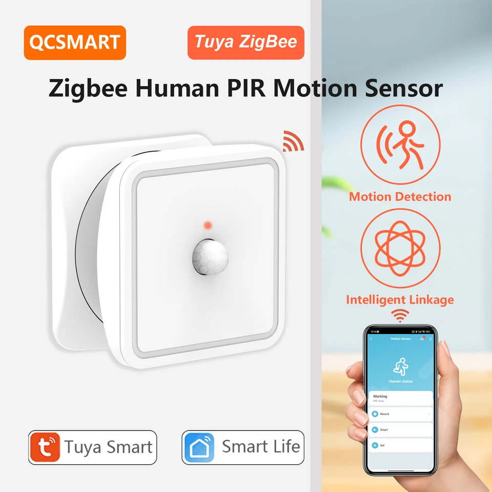 Tuya Zigbee Human Motion Sensors Pir Scéna Inteligentné prepnutie Prepojenie domáce bezpečnosť Systém Varovstva Práca Smart Life