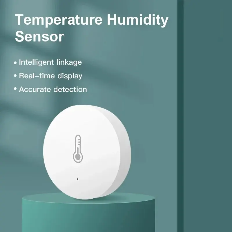 Tuya Zigbee Mini Teplota a vlhkosť senzor Indoor Humart Detector spolupracuje s ovládaním aplikácie Alexa Google Home Voice App Control