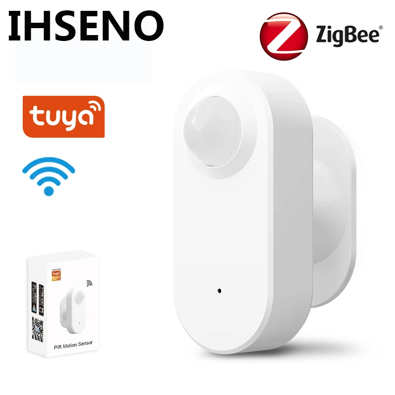 Tuya Zigbee/WiFi Ir Senzor ľudského pohybu Senzor Senzor Security Security Kradnutie alarmu Detekcia Diaľkové ovládacie prvky aplikácie pre inteligentný život