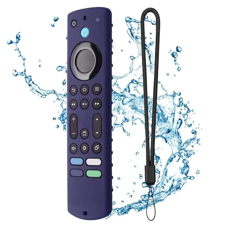 TV Diaľkové ovládacie puzdro Ochranné puzdro Shock odolný voči all-inclusive anti-kvapkaný prachový prípad pre Fire TV Sticks 4k Max 2023 Smart TV