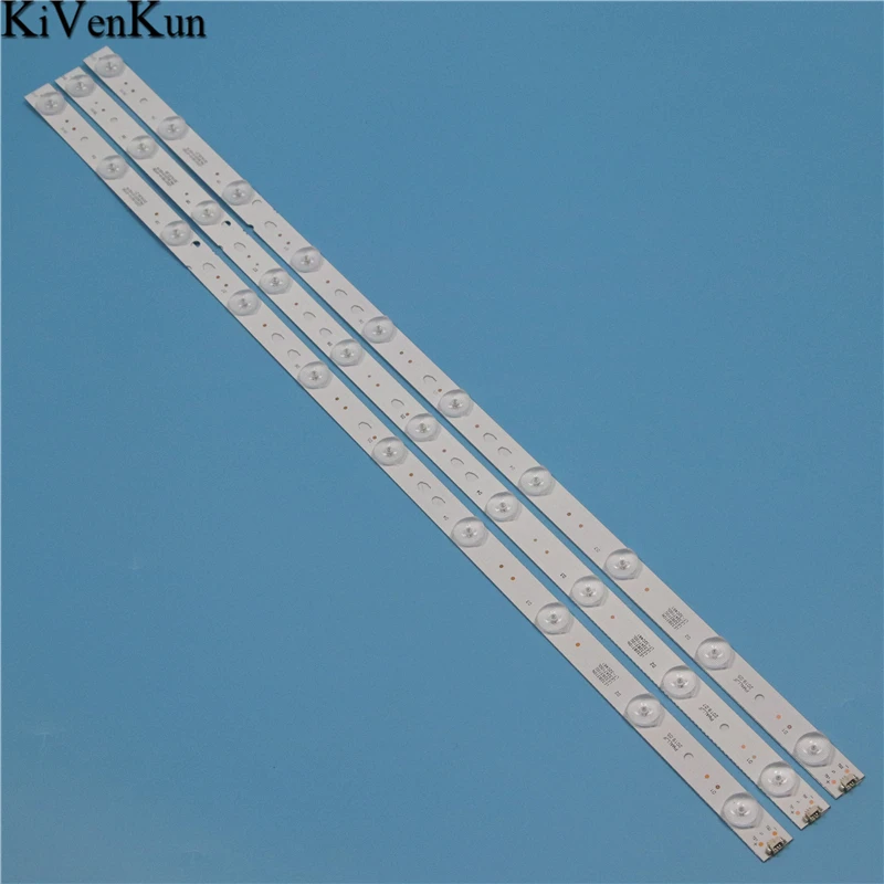 TV LAMPS LED podsvietené prúžky pre HAIER LE32K5000T LE32K5500T LE32M600 BARS KIT Kit LED pásma LED315D10-07 (B) -ZC14-07 (A) Pravílák