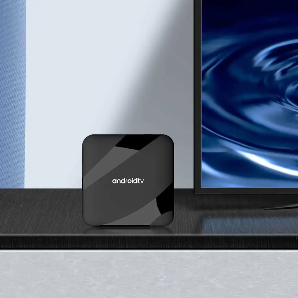 TV98 ATV S905W2 Android 14.0 Smart TV Box 8K Quad Core 2.4g/5G Dual WiFi Voice Remote BT médiá Set Prehrávač