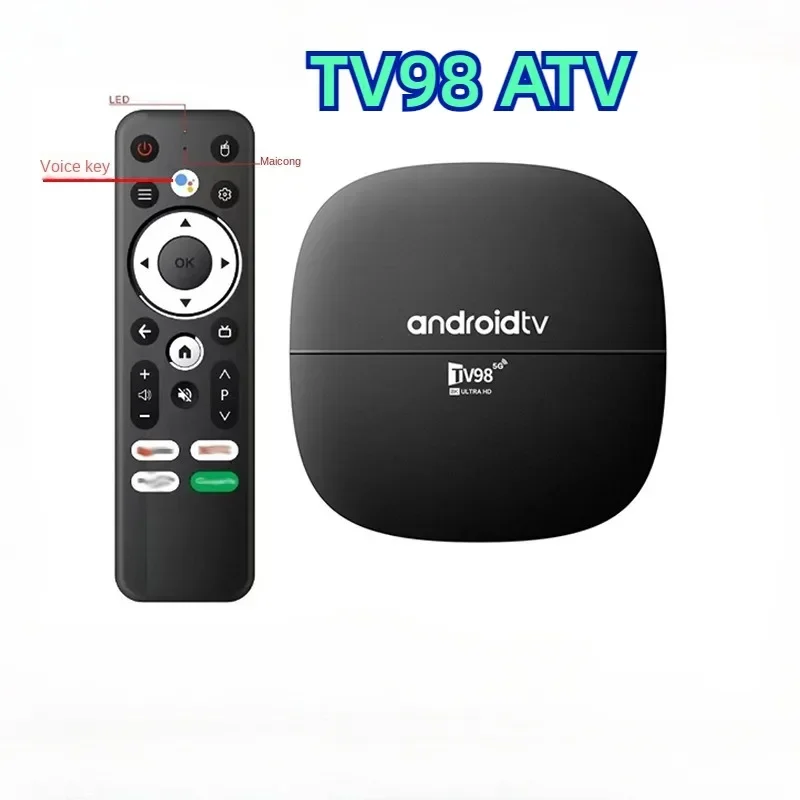 TV98 ATV Set-Top Box H313 4K High Definition Bluetooth Dual Band WiFi Internet Protokol televízne televízor