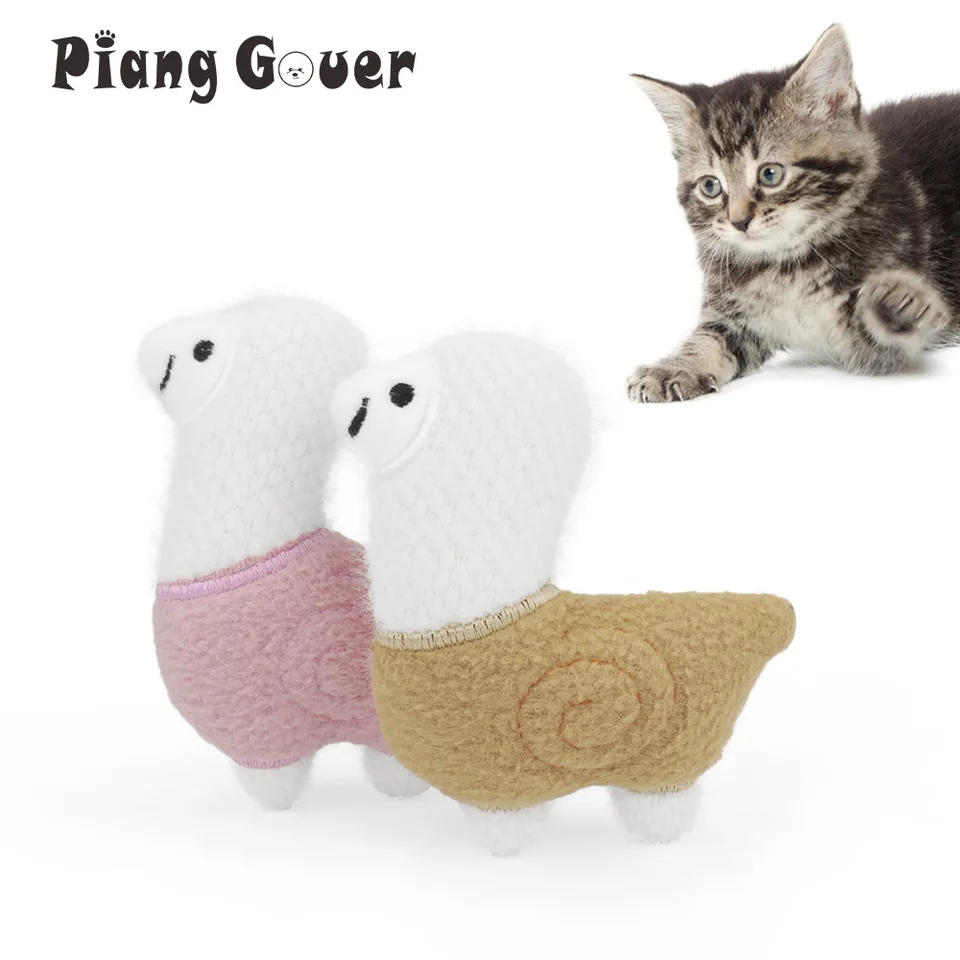 Tvar alpaca Catnip Cat Toy